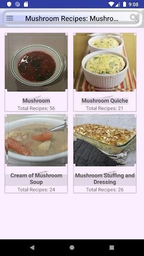 ﻿Mushroom Recipes Mushroom soup, vegetarian