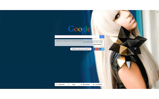 Lady Gaga New Tab