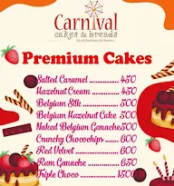 Carnival Cakes & Breads menu 2