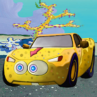 Sponge car: bob in Road Killer