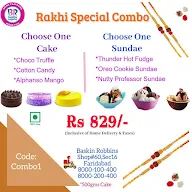 Baskin Robbins menu 1