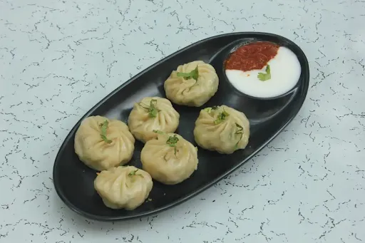 Veg Steamed Momos [6 Pieces]