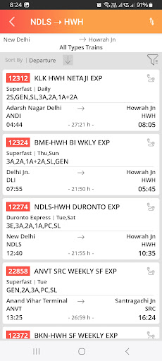 National Train Enquiry System screenshot #6