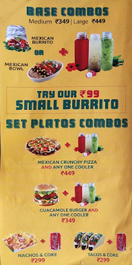 Newyork Burrito Company -Midc menu 2