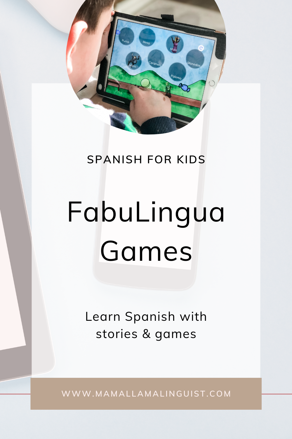 FabuLingua Spanish game