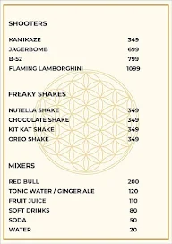 Orion Boho Botany Bar menu 8