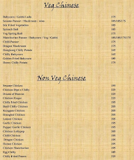 Cinnamon veg restaurant menu 6