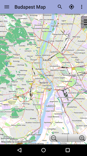 Budapest Offline City Map