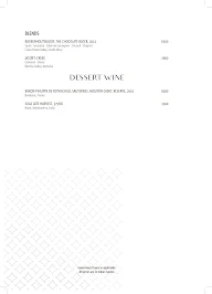 The Trinity Square - Taj menu 8