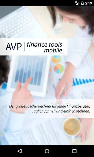AVP finance tools