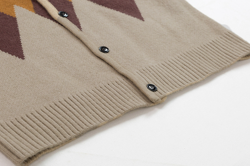 Title 5, Mens trendy loose knitted cardigan sweater. Co...