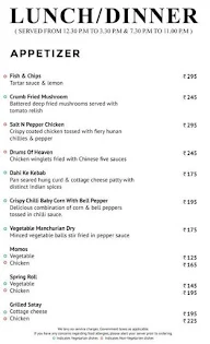 Paprika Restaurant- Phoenix Hotel menu 5