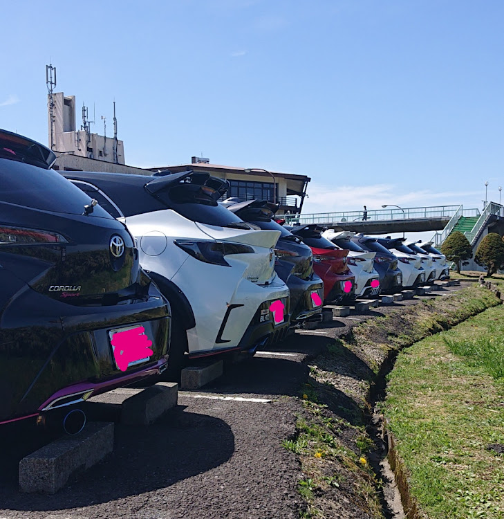 カローラスポーツの箱根ターンパイク大観山スカイラウンジ・カローラスポーツ・ヤリス・てるメット⛑に関するカスタム事例の投稿画像8枚目