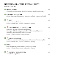 Buzz At The Gateway Resort Taj Damdama menu 3