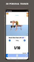 Dumbbell Home: Workout Planner Screenshot 7 of 9