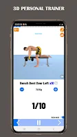 Dumbbell Home: Workout Planner Screenshot 7 of 9