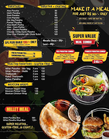 Cafe Paratha Plus menu 