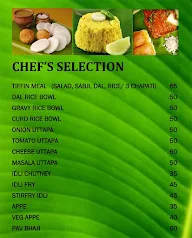 Chef's Selection menu 5