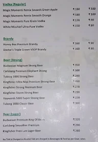 Mayank Restaurant Cum Bar menu 1