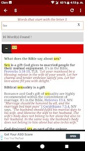 Bible Topics Screenshot