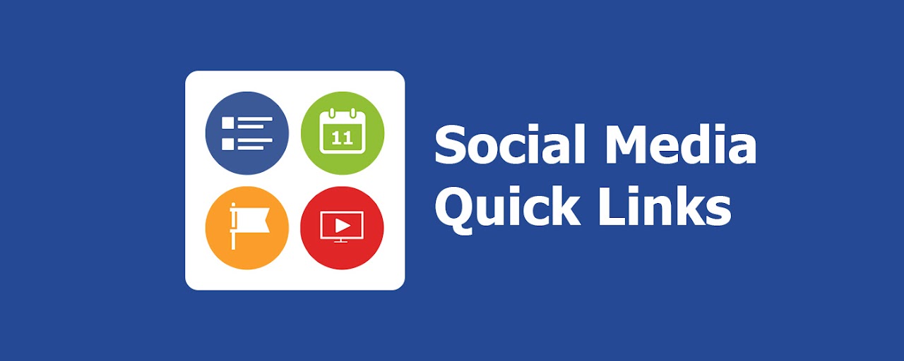 Social Media Quick Links Preview image 2