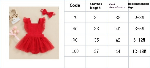 Title 1, Baby romper infant mesh princess dress, breatha...