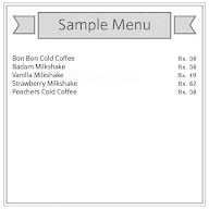 Cothas Coffee menu 1