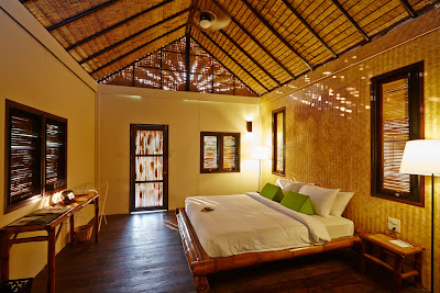 Try the overnight package and sleep in comfortable natural bungalows