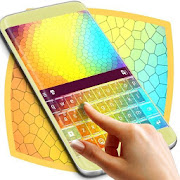 Colored Mosaic Keyboard  Icon