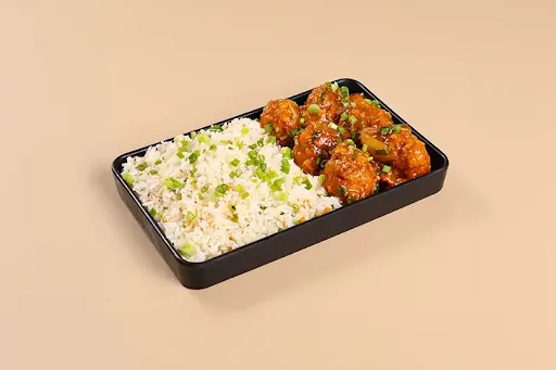 Manchurian With Fried Rice