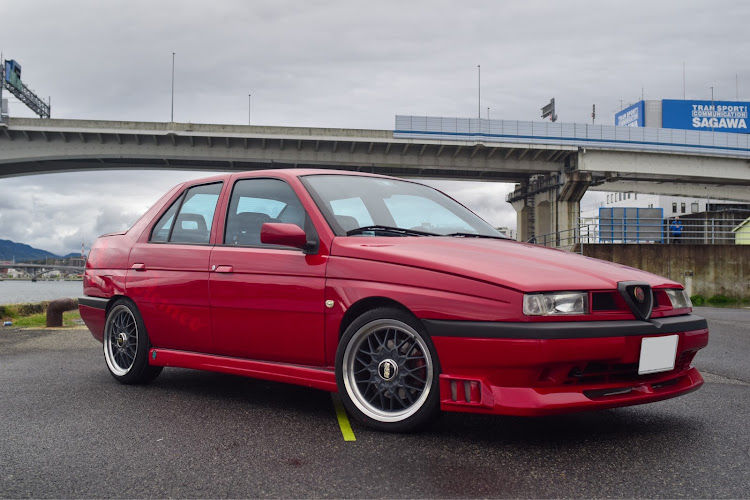 155の155の日・アルファロメオ・BBS RG・ホイールタイヤ交換に関するカスタム事例の投稿画像2枚目