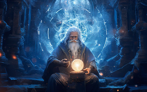 portrait fantasy wizard character screenshot 1