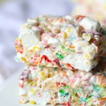 Marshmallow Fluff Krispie Treats