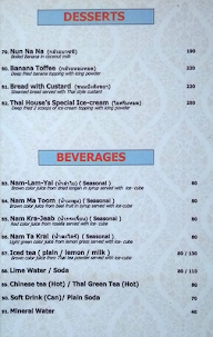 Thai House menu 5