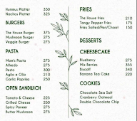 The Greenstraw House menu 8