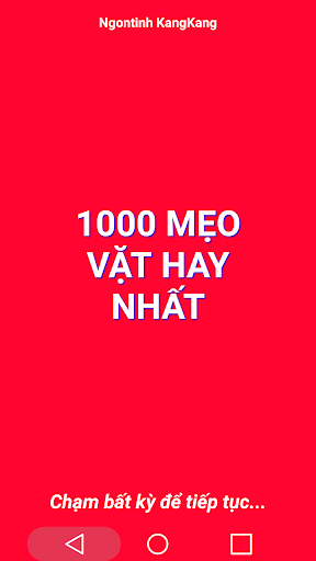 1000 mẹo vặt cuộc sống