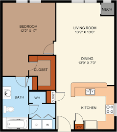 A1 Floorplan Diagram