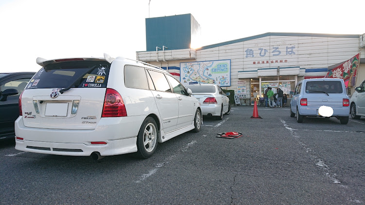 カローラフィールダーの知多半島ドライブ・佐布里池・野間灯台・ココス×ラブライブ・師崎に関するカスタム事例の投稿画像17枚目