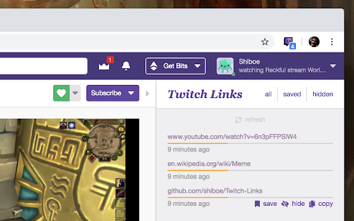 Twitch Links