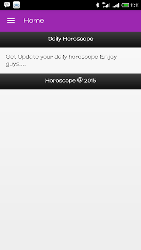 Daily Horoscope 2015