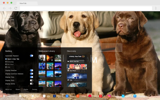 Labrador Retriever New Tabs HD Pets Themes