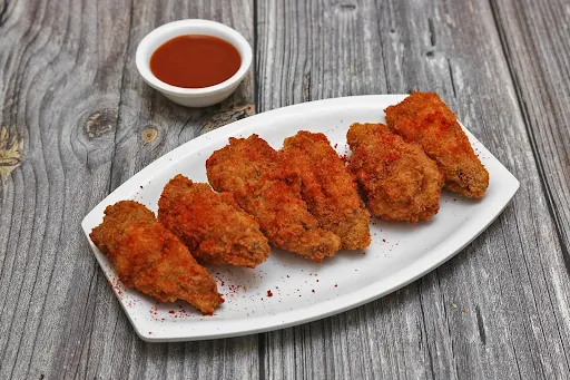 Peri Peri Fried Chicken Wings [6 Pieces]