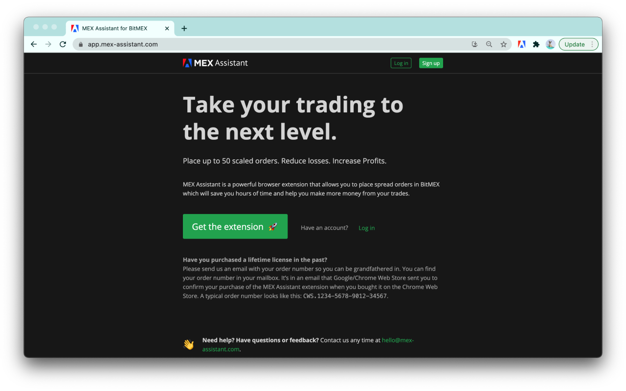 MEX Assistant for BitMEX Preview image 6