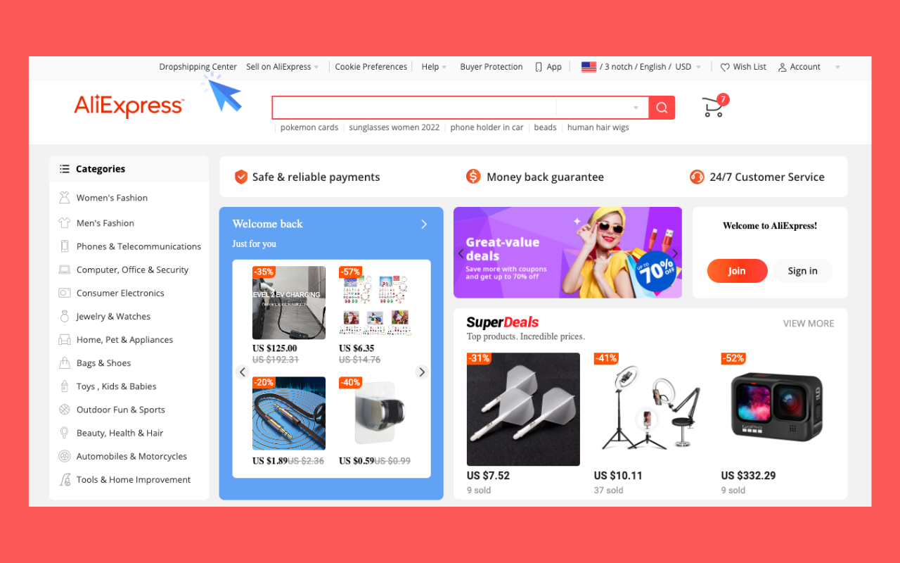 AliExpress Dropshipping Center Preview image 1