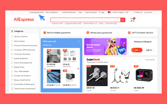 AliExpress é confiável: como comprar no AliExpress Dropshipping