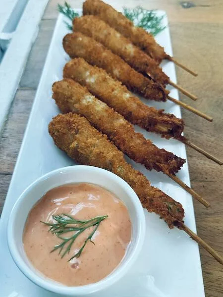 Coconut Crumbed Prawns