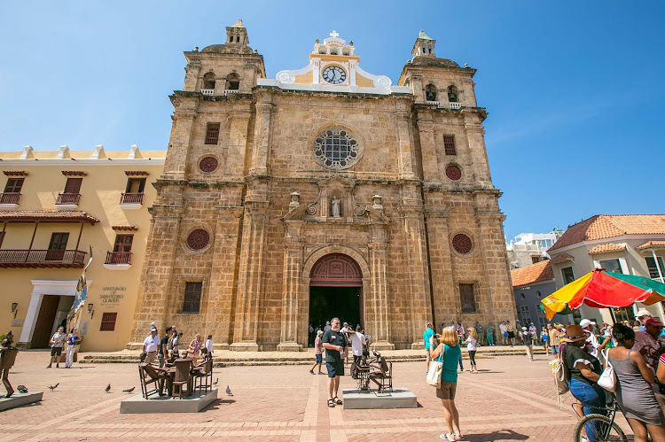 Iglesia de San Pedro Claver is a church in the Plaza de San Pedro Claver neighborhood of Old Cartagena, Colombia. 