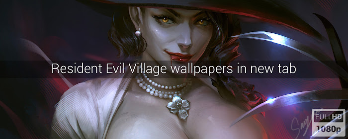 Resident Evil Village Wallpapers New Tab marquee promo image