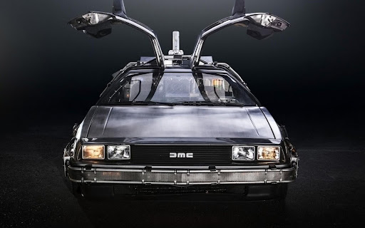 Classic Delorean with Iconic Gullwing Doors screenshot 2