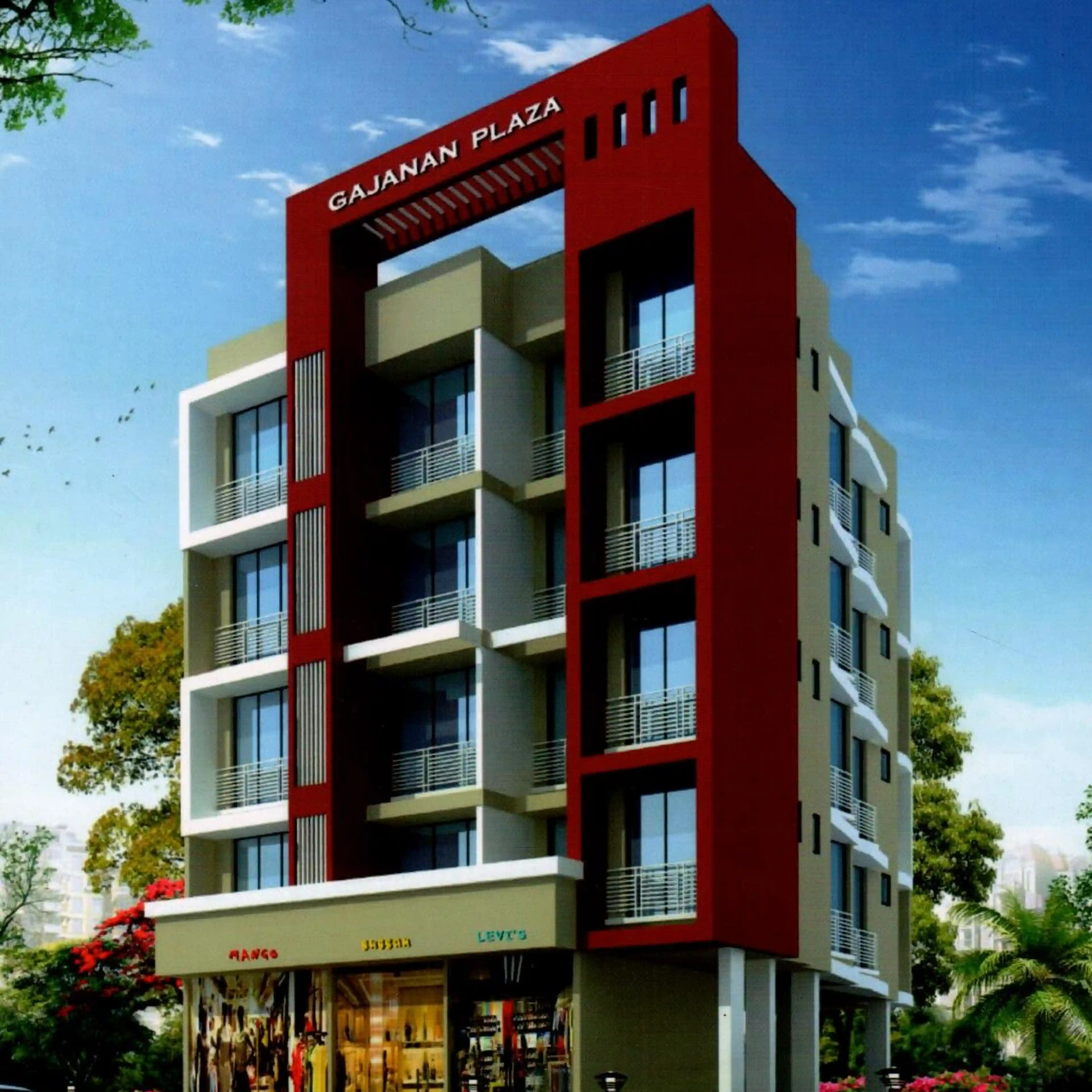 Sunanda Gajanan Plaza-elevation-0